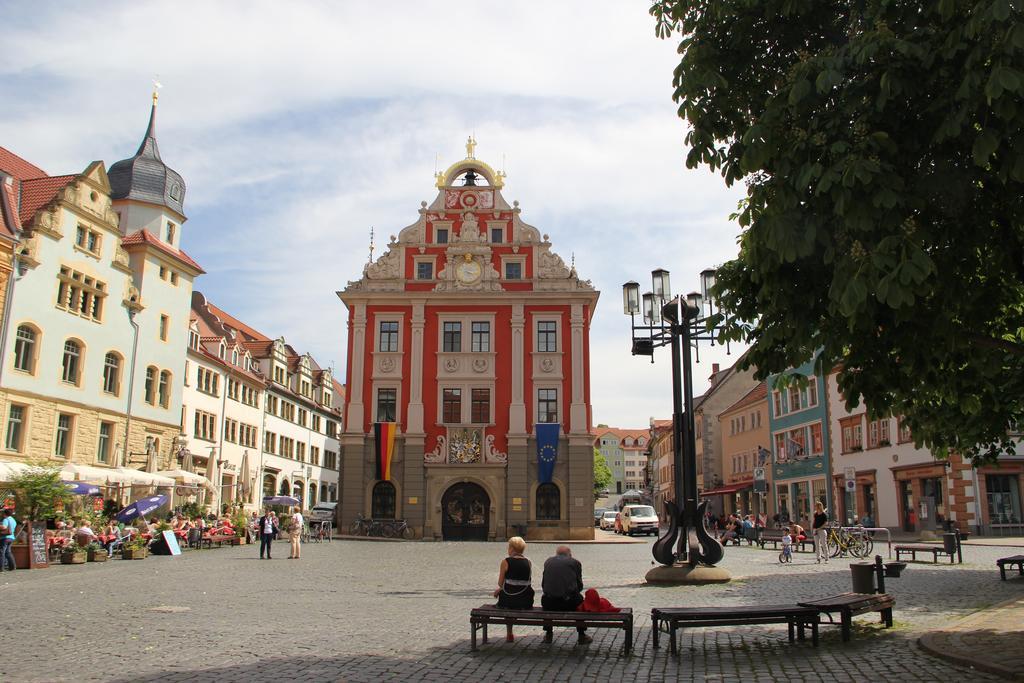 Pension Der Kleine Nachbar Gotha Buitenkant foto